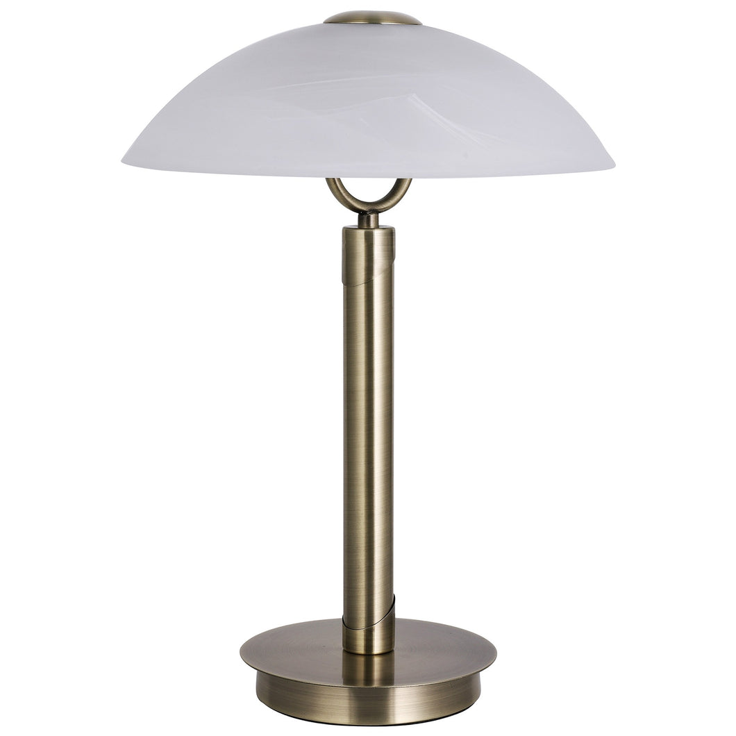 Ember Table Touch Lamp - Antique Brass