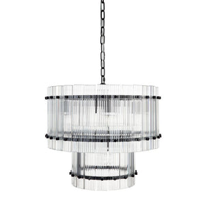 Paloma Pendant - 2 Tier Black - (Out of Stock)