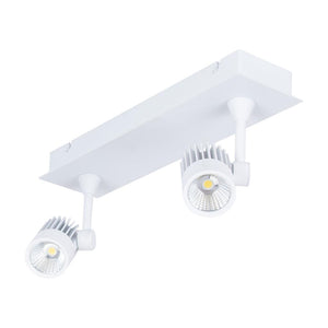 JET-2B 2 x 10W LED Spotlight Bar - White