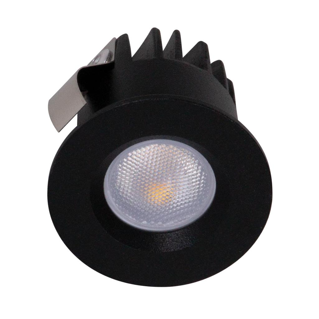 POCKET-3 3W LED Miniature Downlight - Black Frame